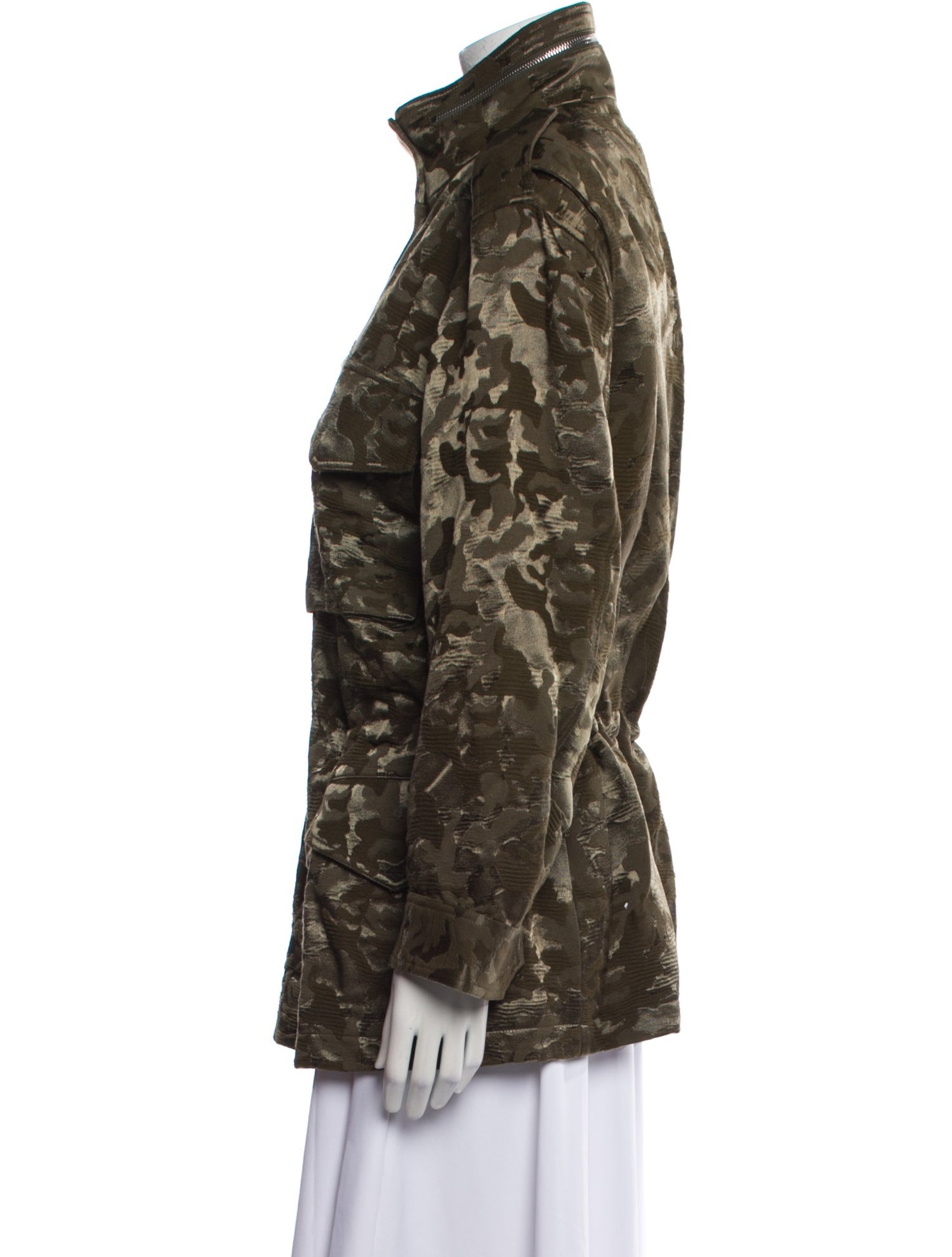Alexander Wang Wool Printed Utility Jacket